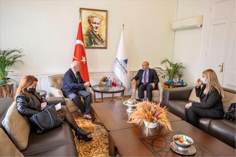Yunanistan’ın Ankara Büyükelçisi Başkan Soyer’i ziyaret etti
