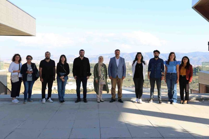 VAN VE HATAY’DAKİ AKADEMİSYENLER EXPO ALANINI ZİYARET ETTİ