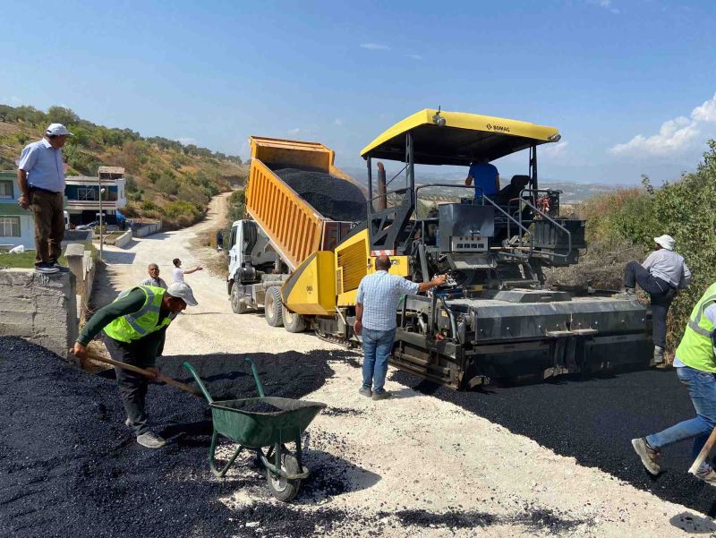 MAYADALI-KESKİNCİK YOLU ASFALTLANIYOR