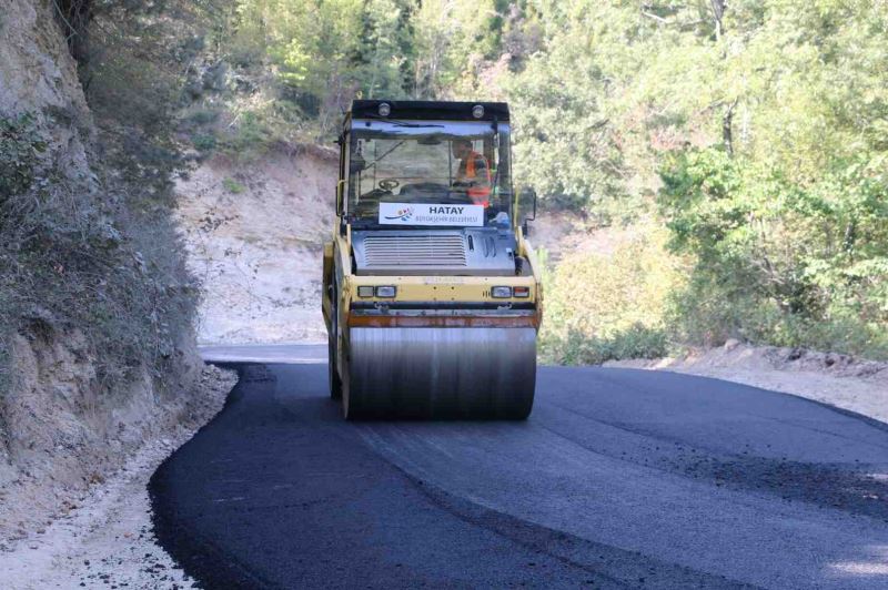 DÖRTYOL ÜÇKOZ YAYLASI ASFALTLANIYOR