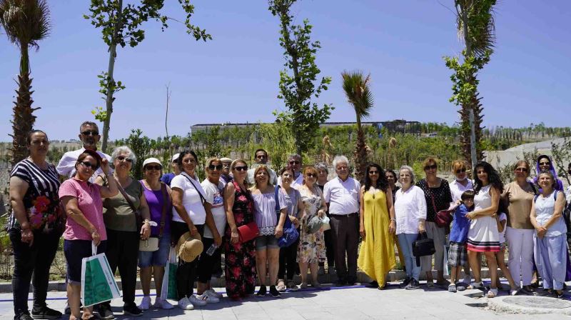 HATAY SLOW FOOD VE ANTAKYA-DEFNE BARIŞ KOROSU EKİBİ EXPO ALANINI ZİYARET ETTİ