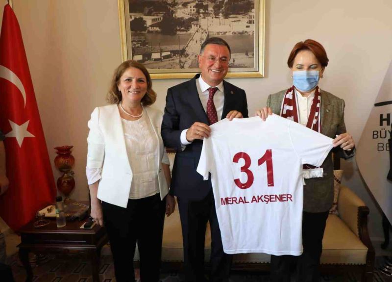 İYİ PARTİ LİDERİ MERAL AKŞENER MEDENİYETLER ŞEHRİ HATAY’DA