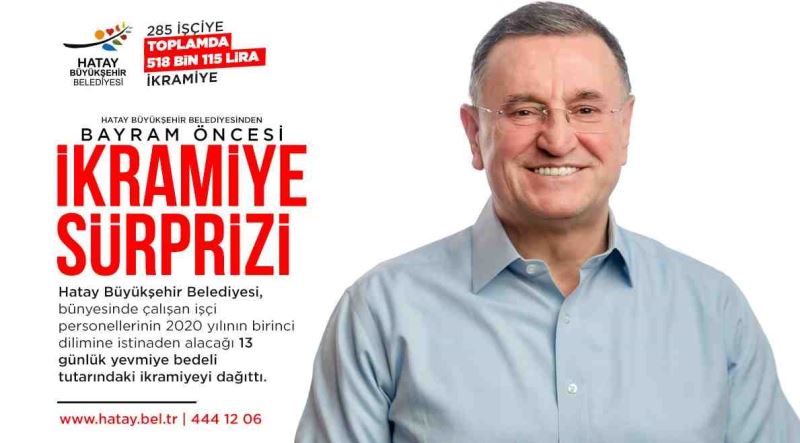HBB’DEN RAMAZAN BAYRAMI ÖNCESİ İKRAMİYE SÜRPRİZİ