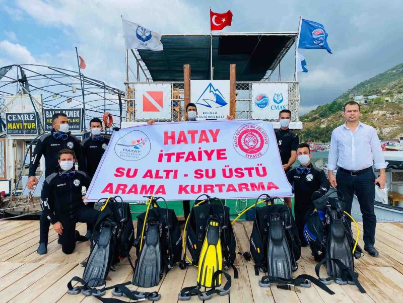 HBB İTFAİYESİ SU ALTINDA DA HAYAT KURTARMAK İÇİN HAZIR