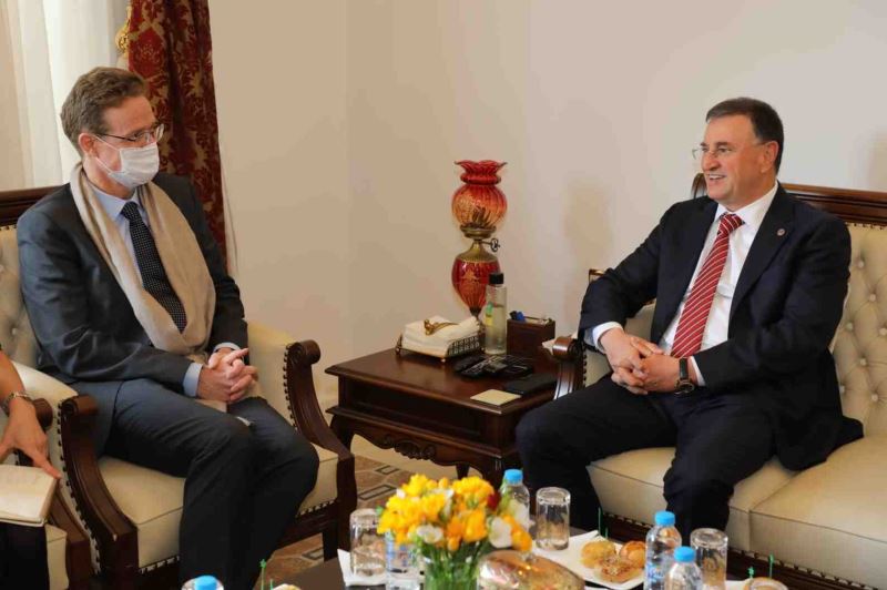 AB TÜRKİYE DELEGASYONU BAŞKANI LANDRUT HATAY’DA