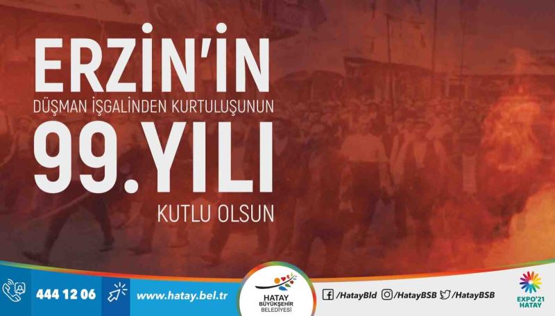 “ERZİN HALKI YÜREKLERİNDEN VATAN SEVGİSİNİ BİR AN BİLE OLSUN ÇIKARMAMIŞTIR”