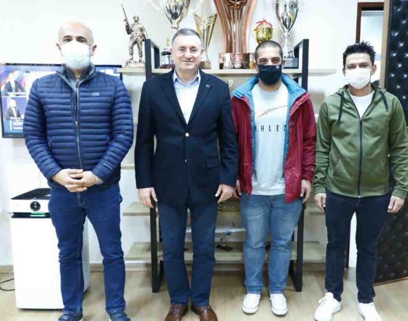 TAZE’DEN BAŞKAN SAVAŞ’A ZİYARET