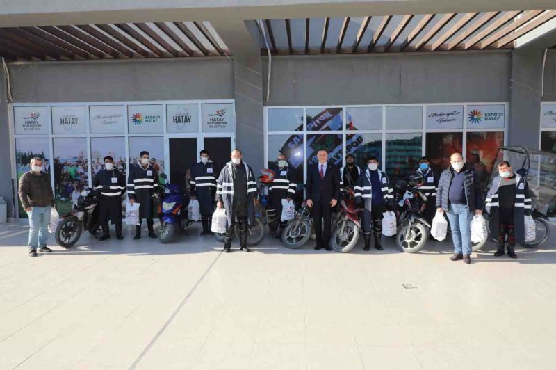 HBB SOĞUK KIŞ GÜNLERİNDE BASIN EMEKÇİLERİNİ UNUTMADI