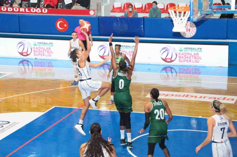 HATAY BÜYÜKŞEHİR BELEDİYESPOR: 69- 91:OGM ORMANSPOR