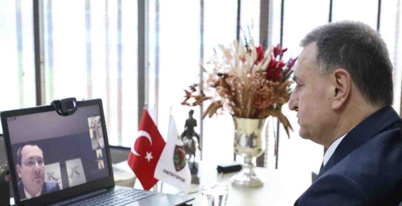 KARDEŞ ŞEHİRLERİN BAŞKANLARI EXPO İÇİN GÖRÜŞTÜ