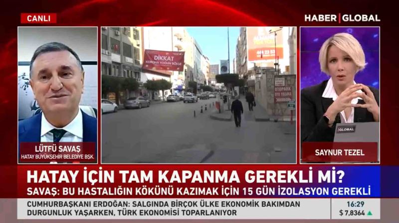 “15 GÜNLÜK İZOLASYON ŞART”