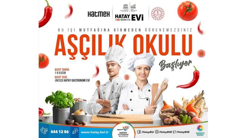 AŞÇILIK OKULU BAŞLIYOR
