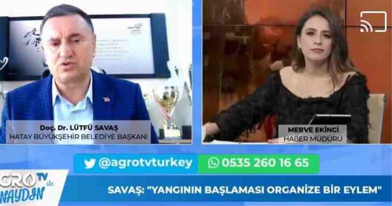 BAŞKAN SAVAŞ AGRO TV’NİN CANLI YAYIN KONUĞU OLDU