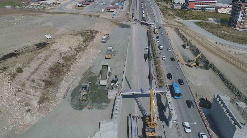 DÖNEL KAVŞAĞIN %70’İ TAMAMLANDI