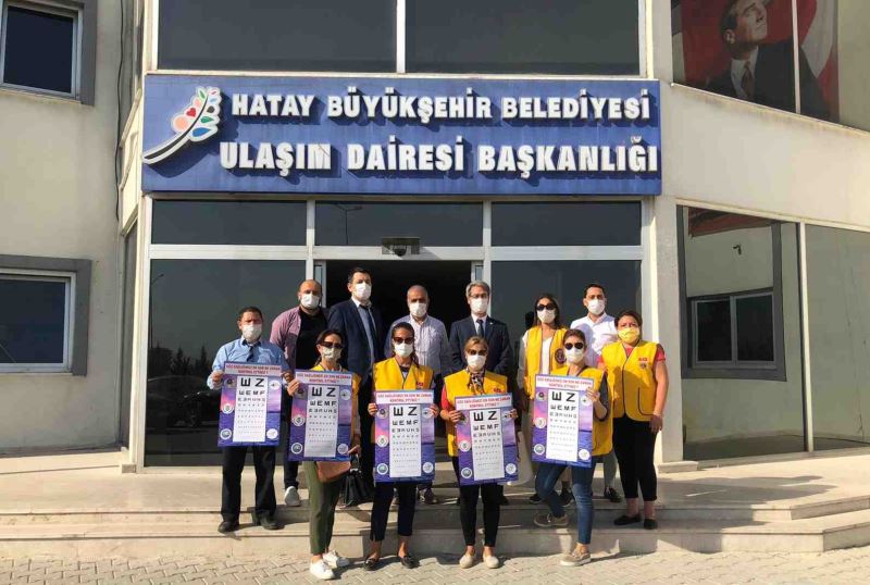 LİONS KULÜBÜ VE HBB GÖZ SAĞLIĞINDA FARKINDALIK YARATTI