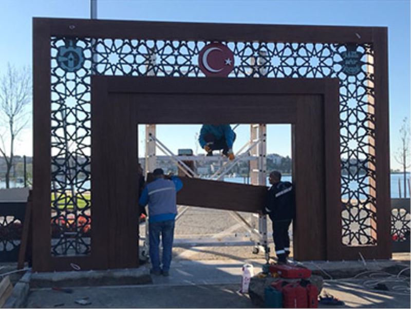 Balyanoz Sahil Parkı’nda sona doğru