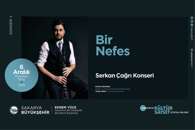 Ünlü klarnet virtüözü Büyükşehir’in kültür etkinliğinde sahne alacak