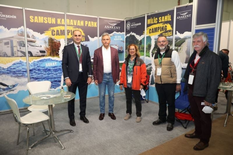 Karavan fuarına Samsun Büyükşehir damgası