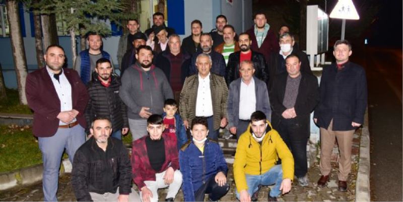 ´BAŞKANLA AKŞAM ÇAYI´ PROGRAMI ATAKÖY´DE YAPILDI