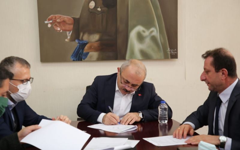 IPA Altyapı Projesinde Yer Teslimi İçin İmzalar Atıldı