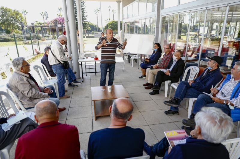 Mersin Büyükşehir, Yaş Almışlar İçin Briç Kursu Başlattı