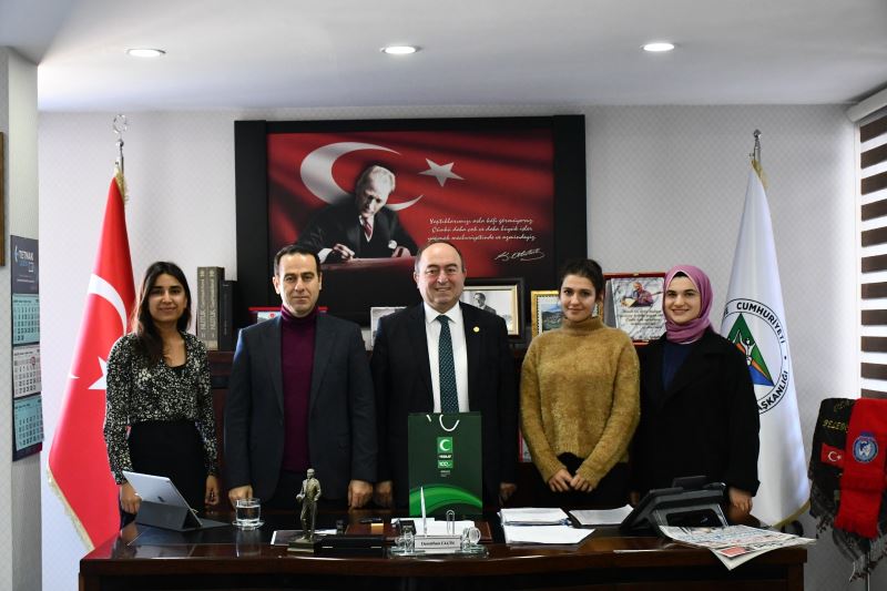 YADAM UZMAN EKİBİNDEN BAŞKAN ELÇİN’E ZİYARET