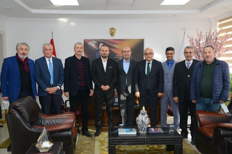 BİK ŞUBE MÜDÜRÜ VE BASIN TEMSİLCİLERİNDEN BAŞKANIMIZ EKİCİOĞLU’NA ZİYARET