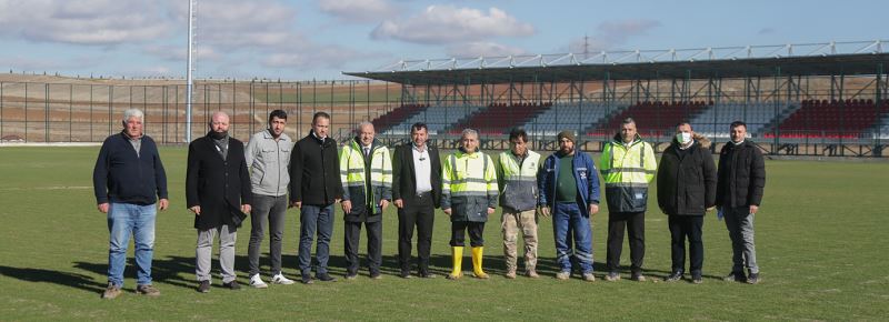YONCALI SPOR TESİSLERİ HIZLA TAMAMLANIYOR