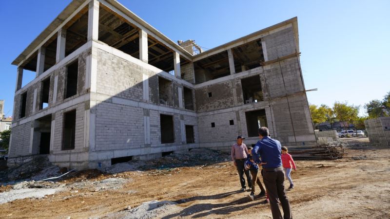 GENÇLİK MERKEZİ İNŞAATI SON SÜRAT DEVAM EDİYOR