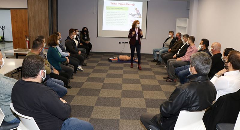 İSU personeline ilkyardım eğitimi