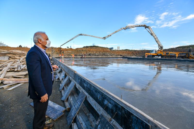 BAŞKAN ZORLUOĞLU PROJELERİ YERİNDE İNCELEDİ