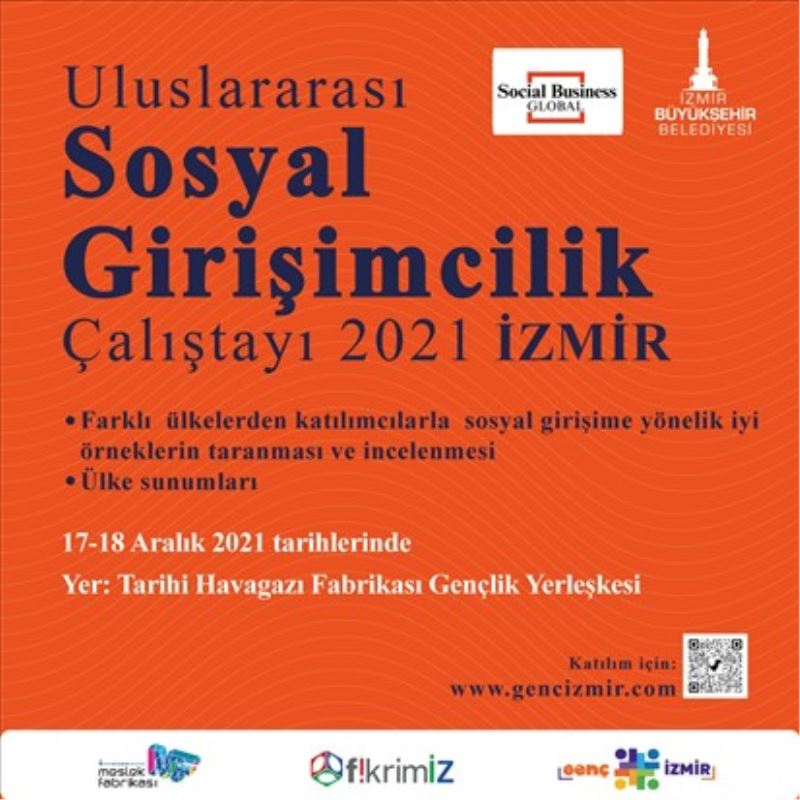 İzmir Büyükşehir Belediyesi, sosyal girişimcileri buluşturuyor
