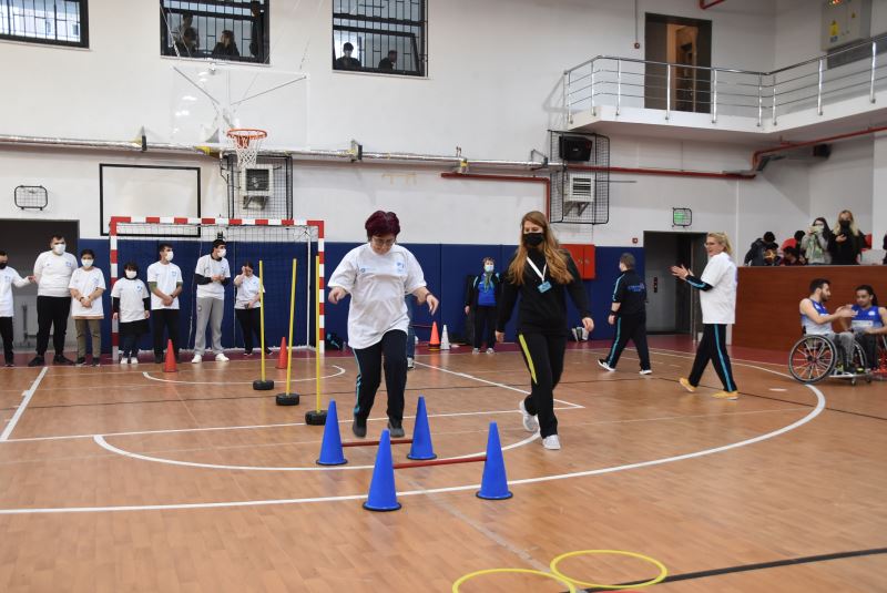 Engel tanımayan sporcular bir araya geldi