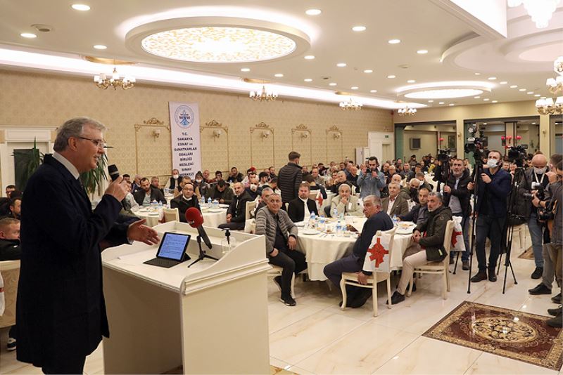 “Esnafımızın huzuru ve refahını önemsiyoruz”