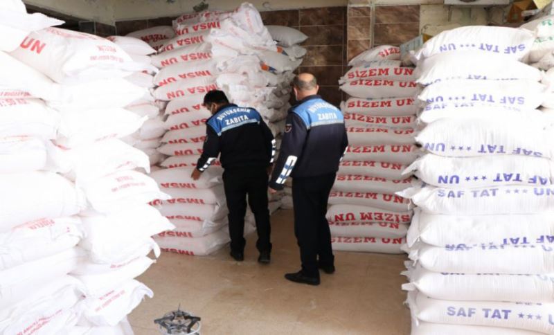 Şanlıurfa Büyükşehir Zabıtadan Stokçuluk Denetimi