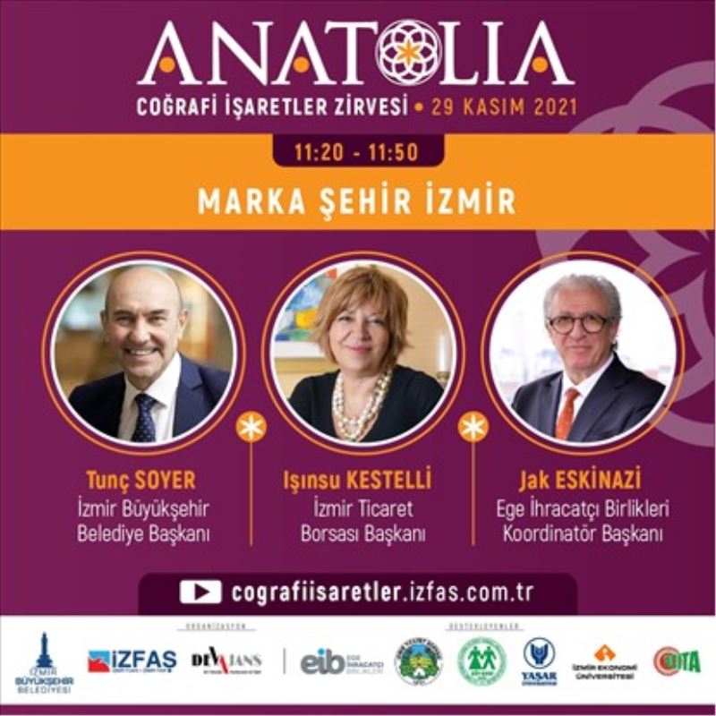 İzmir’de coğrafi işaretli ürünler zirvesi yapılacak