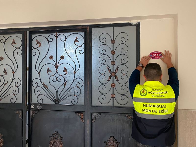 AKÇAABAT’TA ADRESLER ARTIK DAHA KOLAY BULUNACAK