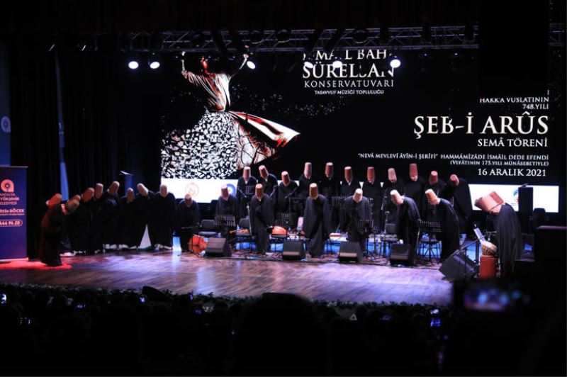 Mevlana vuslatının  748’inci yılında anıldı