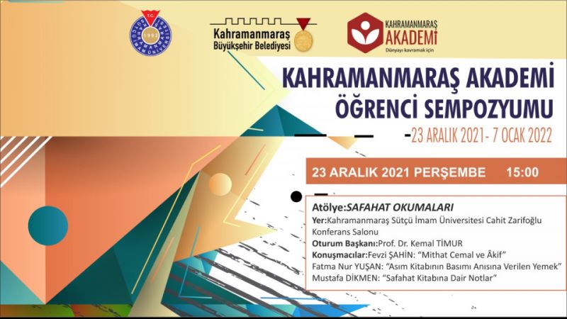 Akademi Güz Dönemini Sempozyumla Tamamlıyor