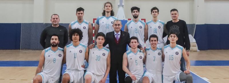 BASKETBOL TAKIMIMIZ SEZONUN İLK YARISINI LİDER TAMAMLADI