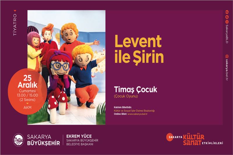 AKM’de Levent ile Şirin gösterilecek