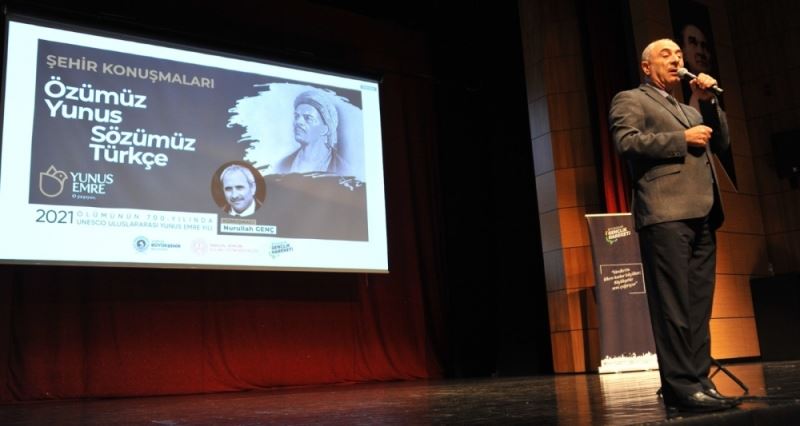Büyükşehir Gençlik Hareketi’nden ‘Yunus Emre ve Türkçe’ konferansı