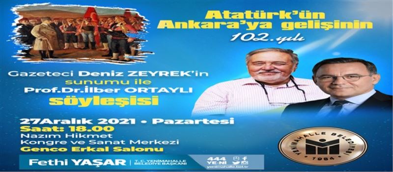 İlber Ortaylı Yenimahallelilerle Buluşuyor