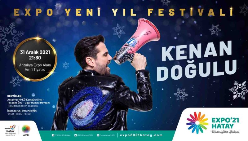 HATAY 2022’YE KENAN DOĞULU İLE MERHABA DİYECEK