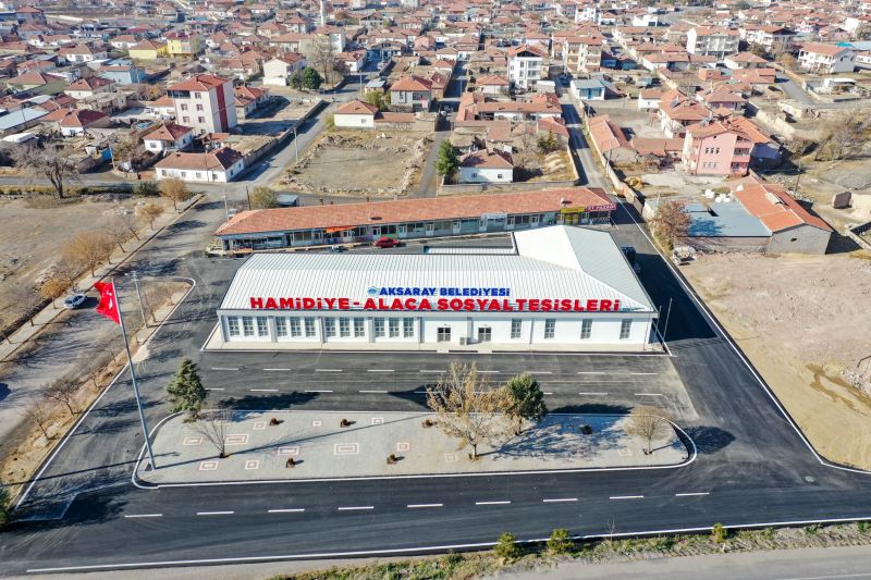 HAMİDİYE ALACA MAHALLE KONAĞI VE SOSYAL TESİSİ AÇILIYOR