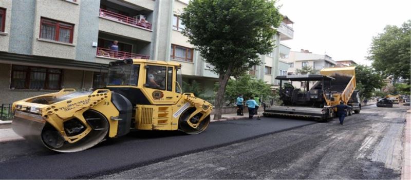 Yenimahalle Fen İşlerinden 2021’de Yoğun Mesai
