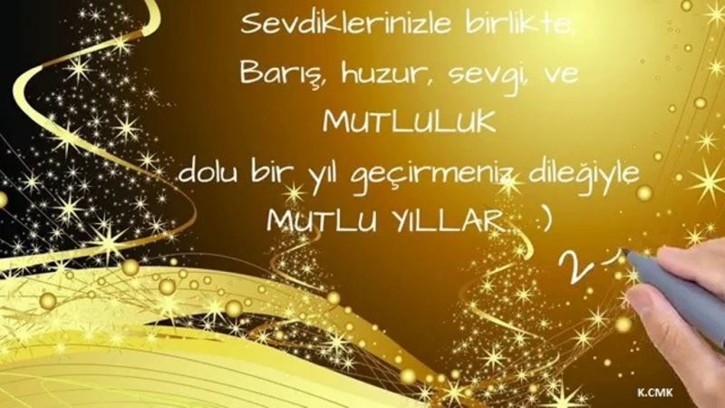 Sayın Başkanımızın yeniyıl mesajı