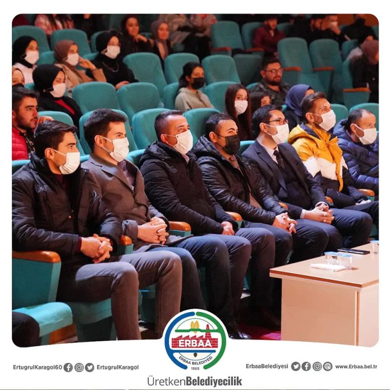 Erbaa Belediyesinin Tiyatro Heves ile birlikte organize ettiği 