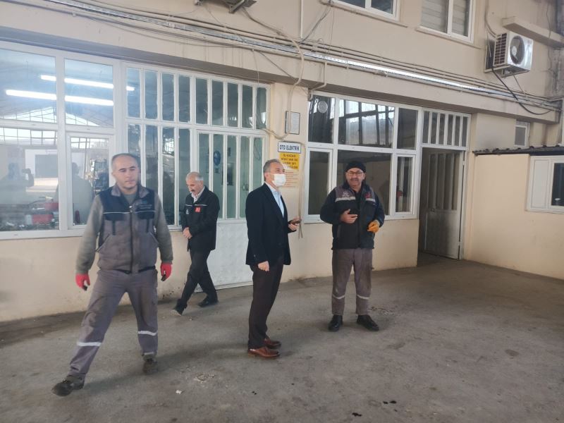 BAŞKANIMIZ, PERSONELLERİYLE BİR ARAYA GELMEYE DEVAM EDİYOR
