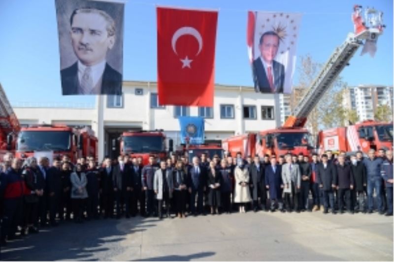 İtfaiye filosu güçlendirildi